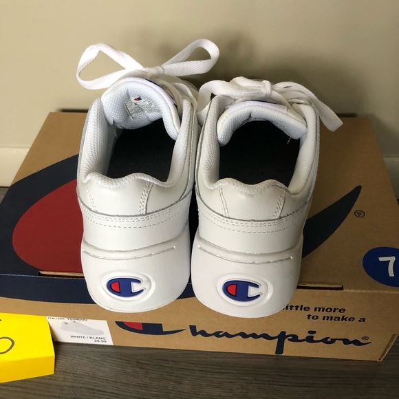 White Super C Court Champion Running Shoes 6W - Picture 4 of 9